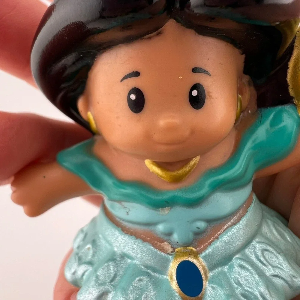Disney Jasmine Little People Figure Fisher-Price Princess Genie‎ Lamp